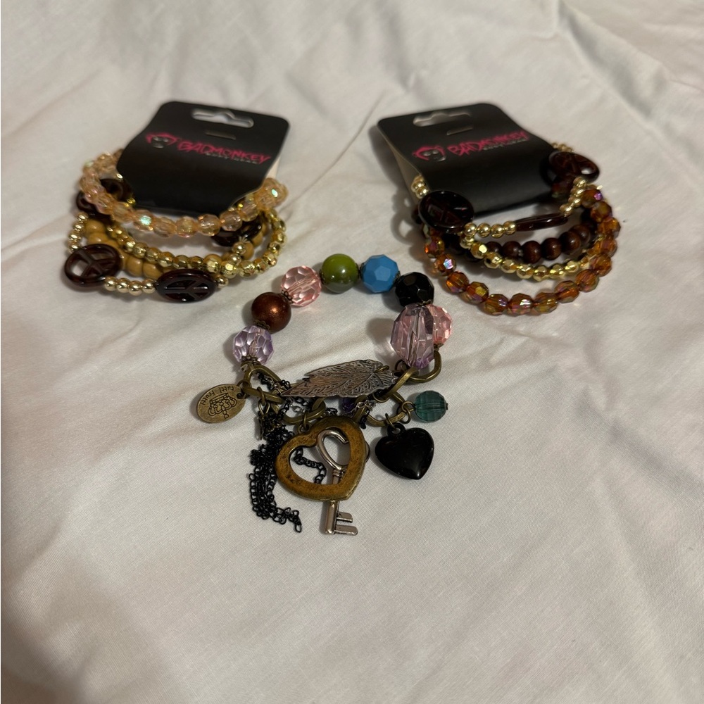 Charming Beaded Bracelet Sets.